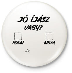 printfashion Jó íjász - Kitűző, hűtőmágnes - Fehér (13292275)