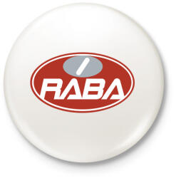 printfashion Rába - Kitűző, hűtőmágnes - Fehér (3083531)