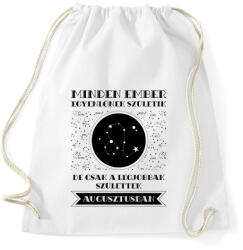 printfashion Augusztus: Oroszlán - Sportzsák, Tornazsák - Fehér (1936567)