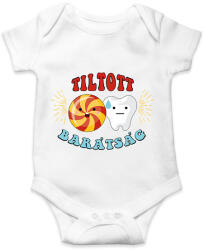 printfashion Tiltott barátság - Baba Body - Fehér (10350154)