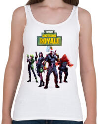 printfashion Killer squad Fortnite - Női atléta - Fehér (2435349)