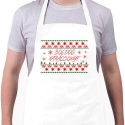 printfashion Boldog Karácsonyt - Kötény - Fehér (11330858)