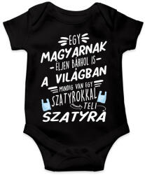 printfashion Szatyor a szatyorban - Baba Body - Fekete (4842334)