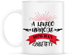 printfashion A levegő úrnője - Évszámmal - Bögre - Fehér (7689133)