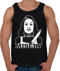 printfashion Tortúra - Férfi atléta - Fekete (6971659)