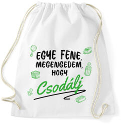 printfashion Megengedem, hogy csodálj - Zöld - Sportzsák, Tornazsák - Fehér (7279120)