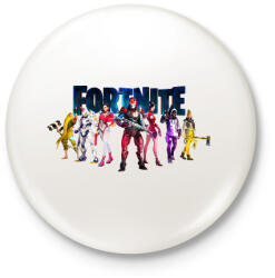 printfashion Fortnite poster 7 - Kitűző, hűtőmágnes - Fehér (11411766)