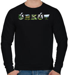 printfashion Úrkút - Férfi pulóver - Fekete (5101341)