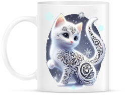 printfashion Cica alebrije stílusban - Bögre - Fehér (15131013)