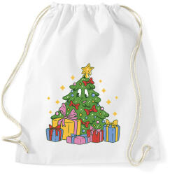 printfashion Karácsonyfa - Sportzsák, Tornazsák - Fehér (14598777)