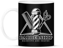 printfashion Barbershop 3 - Bögre - Fekete (6186992)
