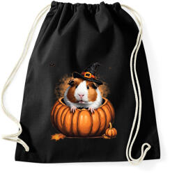 printfashion Tengerimalac tökben - Sportzsák, Tornazsák - Fekete (14531151)