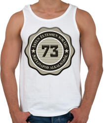 printfashion 73 - Férfi atléta - Fehér (7186114)
