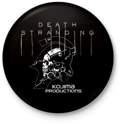 printfashion DS logo - Kitűző, hűtőmágnes - Fekete (3099674)