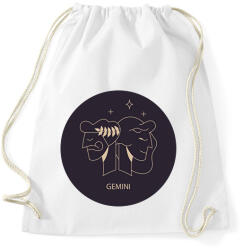 printfashion Gemini - Ikrek - Sportzsák, Tornazsák - Fehér (6265711)