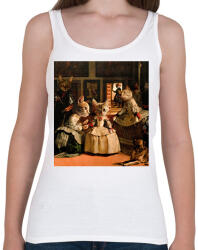printfashion Macskás festmény - Női atléta - Fehér (11837434)
