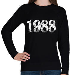 printfashion 1988 - Női pulóver - Fekete (6198143)