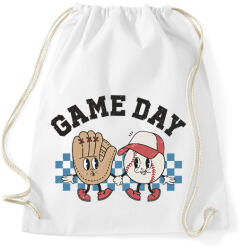 printfashion Game day - baseball - Sportzsák, Tornazsák - Fehér (15807021)