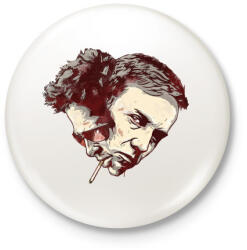 printfashion Fight Club: Tyler - Kitűző, hűtőmágnes - Fehér (3090130)