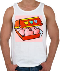 printfashion Szerelem nuggets - Férfi atléta - Fehér (11880025)