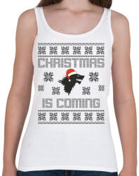 printfashion Christmas is coming Trónok harca - Női atléta - Fehér (11469794)