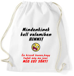 printfashion HIT - Sportzsák, Tornazsák - Fehér (2013057)