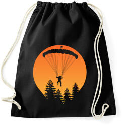 printfashion ejtőernyős - Sportzsák, Tornazsák - Fekete (5049847)
