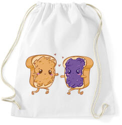 printfashion Szerelmes kenyerek - Sportzsák, Tornazsák - Fehér (11760113)