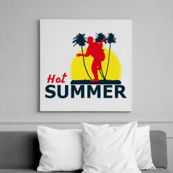 printfashion HOT SUMMER1 - Vászonkép - Fehér (6627057)