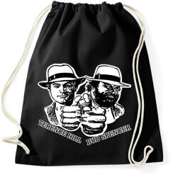 printfashion Bud Spencer és Ternce Hill - Sportzsák, Tornazsák - Fekete (7136084)