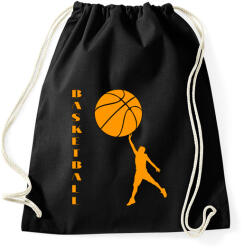 printfashion Kosárlabda - Sportzsák, Tornazsák - Fekete (4577902)