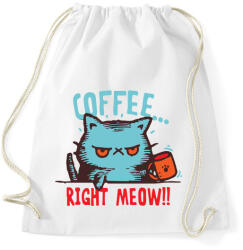 printfashion Coffee right - Sportzsák, Tornazsák - Fehér (4223106)