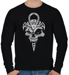 printfashion Ankh - Férfi pulóver - Fekete (2811052)
