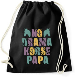 printfashion Horse papa - Sportzsák, Tornazsák - Fekete (12714632)