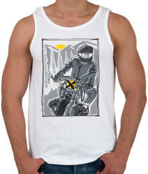 printfashion Száguldás - Férfi atléta - Fehér (310052)