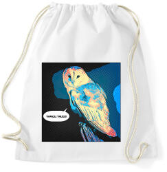 printfashion Bagoly - Sportzsák, Tornazsák - Fehér (2834871)