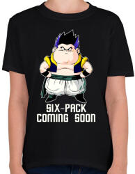 printfashion SIX -PACK COMING SOON - Gyerek póló - Fekete (448729)