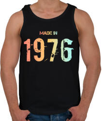 printfashion 1976 - Férfi atléta - Fekete (6224995)