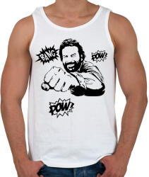 printfashion Bud Spencer - Férfi atléta - Fehér (12352720)
