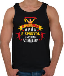 printfashion Spanyol csapat - Férfi atléta - Fekete (10856258)