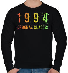 printfashion 1994 - Férfi pulóver - Fekete (4567771)