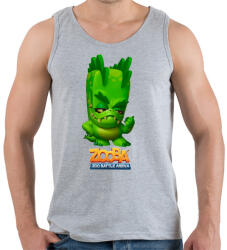 printfashion Zooba - Donna - Férfi atléta - Sport szürke (4601788)