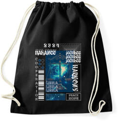 printfashion Libra - Streetwear style - Sportzsák, Tornazsák - Fekete (15695801)