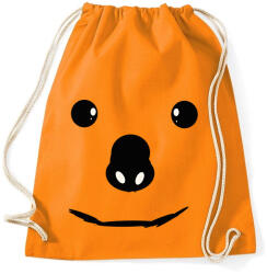 printfashion vicces arc - Sportzsák, Tornazsák - Narancssárga (1636013)