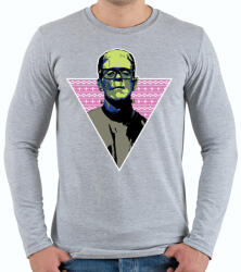 printfashion Hipszter gyár - Férfi hosszú ujjú póló - Sport szürke (113540)