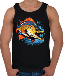 printfashion Hal - Férfi atléta - Fekete (16094998)