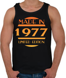 printfashion 1977 - Férfi atléta - Fekete (12776181)