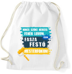 printfashion Festo mesterfokon - Sportzsák, Tornazsák - Fehér (4846992)