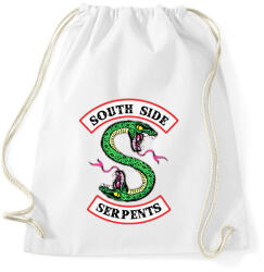 printfashion Riverdale South Side Serpents - Sportzsák, Tornazsák - Fehér (2287629)