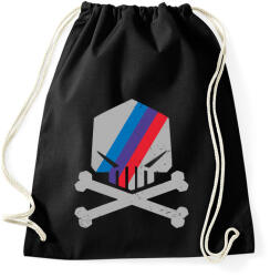 printfashion BMW M koponya - Sportzsák, Tornazsák - Fekete (844682)